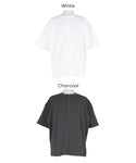 [EazyTex]Men's Waffle Henley Neck Short Sleeve T-Shirt