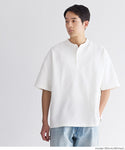 [EazyTex]Men's Waffle Henley Neck Short Sleeve T-Shirt