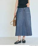 [Summer Denim] Flared Skirt