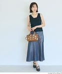 [Summer Denim] Flared Skirt