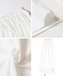 Voluminous Gathered Skirt
