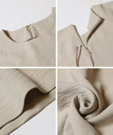 Blouse Satin Flared