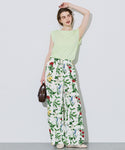 Seluar Cetakan Botani Rayon (Gading)