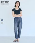 [Summer Denim] Seluar Pinggang Tinggi