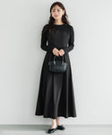 Long Sleeve Docking Dress