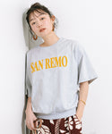 Mini French Terry Short-Sleeve Top