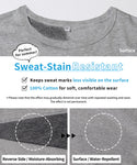 Anti Sweat-Stain Compact T-Shirt