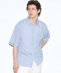 Men's Striped Short-Sleeve Shirt