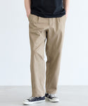 Men's Twill One-Tuck Tapered Pants