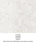 [Eyelet Lace] V-Neck Long Sleeve Blouse