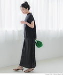 Cotton mock neck T-shirt