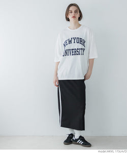 tシャツレディースレディースロゴtシャツ英字ロゴ英字ロゴビックシルエットプルオーバープルオーバー24SSコカコカ