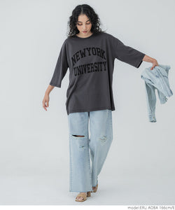 tシャツレディースレディースロゴtシャツ英字ロゴ英字ロゴビックシルエットプルオーバープルオーバー24SSコカコカ