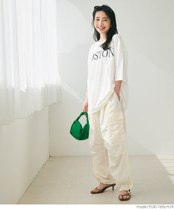 tシャツレディースレディースロゴtシャツ英字ロゴ英字ロゴビックシルエットプルオーバープルオーバー24SSコカコカ