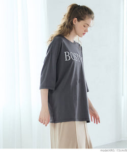 tシャツレディースレディースロゴtシャツ英字ロゴ英字ロゴビックシルエットプルオーバープルオーバー24SSコカコカ
