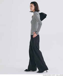 [Markdown] high neck ribbed knit top