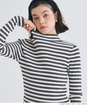 [Markdown] high neck ribbed knit top