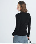 [Markdown] high neck ribbed knit top