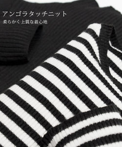 [Markdown] high neck ribbed knit top