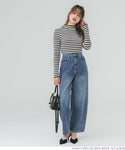 [Markdown] high neck ribbed knit top