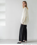 [ sale ] cotton fleece v-neck top