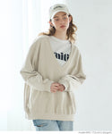 [ sale ] cotton fleece v-neck top