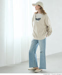 [ sale ] cotton fleece v-neck top