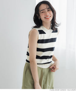 針織背心女士袖shari shari shari strenth rib tib rip neip中長郵件服務24SS可口可樂