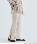 [Sale]  Set Up Knit Slit Pants