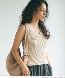 [Sale] V Neck Knitted Vest