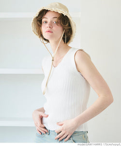 [Sale] V Neck Knitted Vest