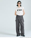 roll up logo t-shirt