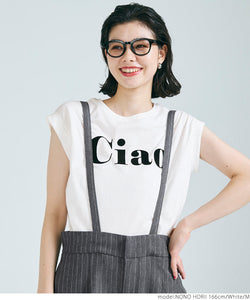 roll up logo t-shirt