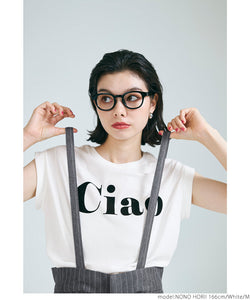 roll up logo t-shirt