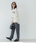 dolman long sleeve logo t-shirt
