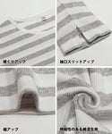 [Markdown]  long sleeve round hem top