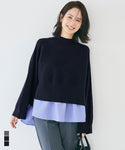 2-Piece High-Neck Knit Set