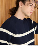 [Sale] Men's Border Knit Top