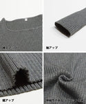 Pakaian midi ribbed