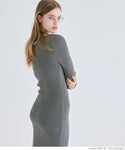 Pakaian midi ribbed