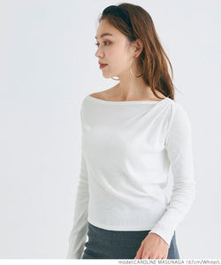 [Sale] Gathered One Shoulder Top