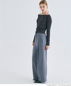 [Sale] Gathered One Shoulder Top