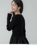 [Sale] Balloon Skirt Dress