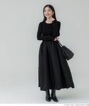 [Sale] Balloon Skirt Dress