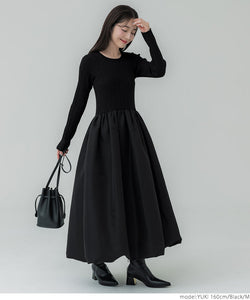 [Sale] Balloon Skirt Dress