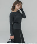 [Sale] Halter Neck Faux Two Piece Top
