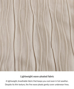 Pleated pants with pockets