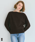 Boat Neck Dolman Knit