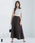 ニットAラインスカート