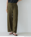 [Self-Cut] Slim Pleated Pants with Pockets